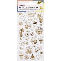 folia Metallic-Sticker Summer Loving, Blattformat: 95x175 mm