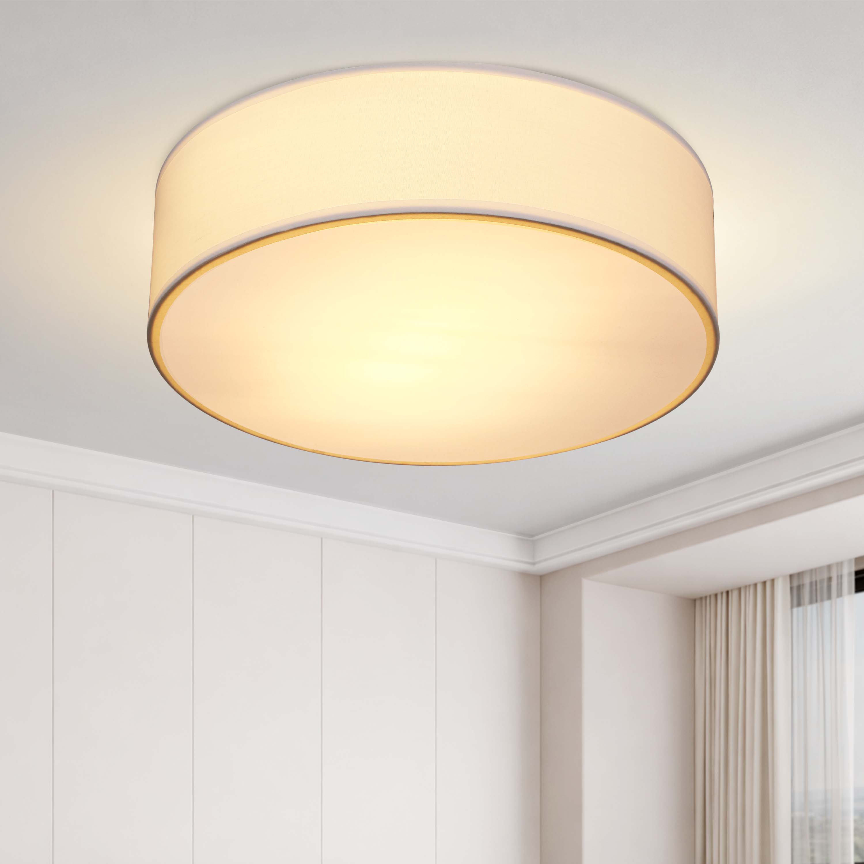 monzana 109131 Deckenlampe Weiß – Bild 2