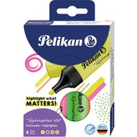 Pelikan Textmarker 490, 4er Etui, farbig sortiert – Bild 2