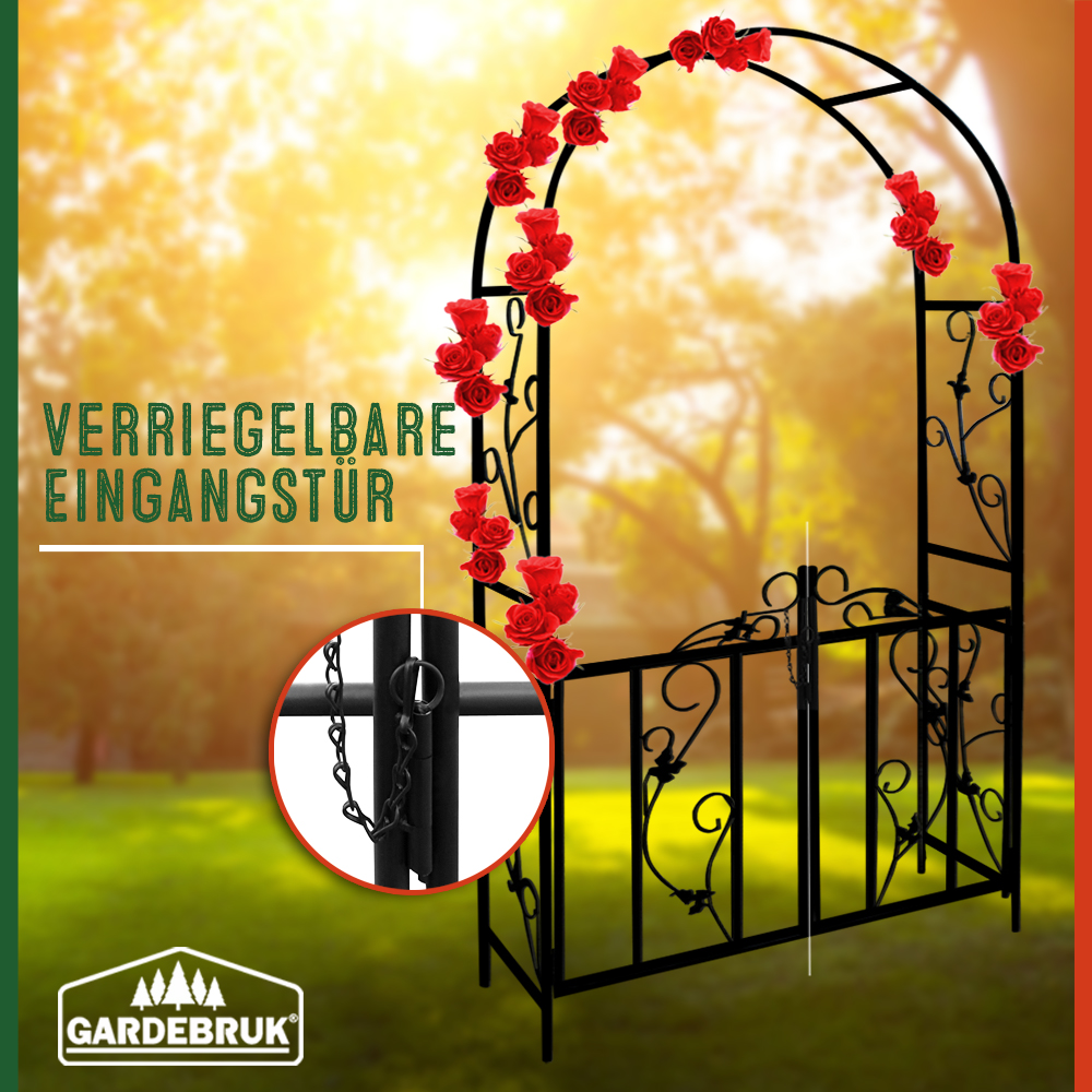 Gardebruk 101553 Rosenbogen Metall – Bild 2