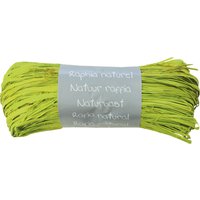 Clairefontaine Raffia-Naturbast, limonengrün