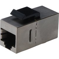 DIGITUS Modular Adapter Kat.6e, geschirmt, 2 x RJ45 Kupplung – Bild 2