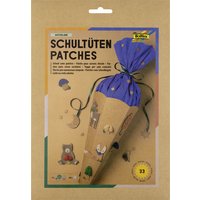 folia Schultüten Patches, woodland, 33 Teile