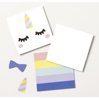 folia DIY Legekarten blanko, 60 x 60 mm, weiß