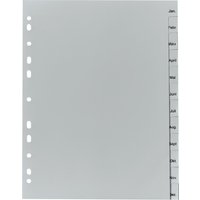 herlitz Kunststoff-Register, Monate, A4, 12-teilig – Bild 2