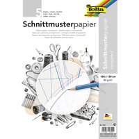 folia Schnittmusterpapier, 100 x 150 cm, transparent – Bild 2