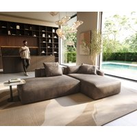 DELIFE Freestyle Pure Ecksofa Taupe