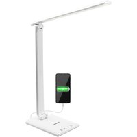 monzana® LED Tischlampe Cataleya weiß