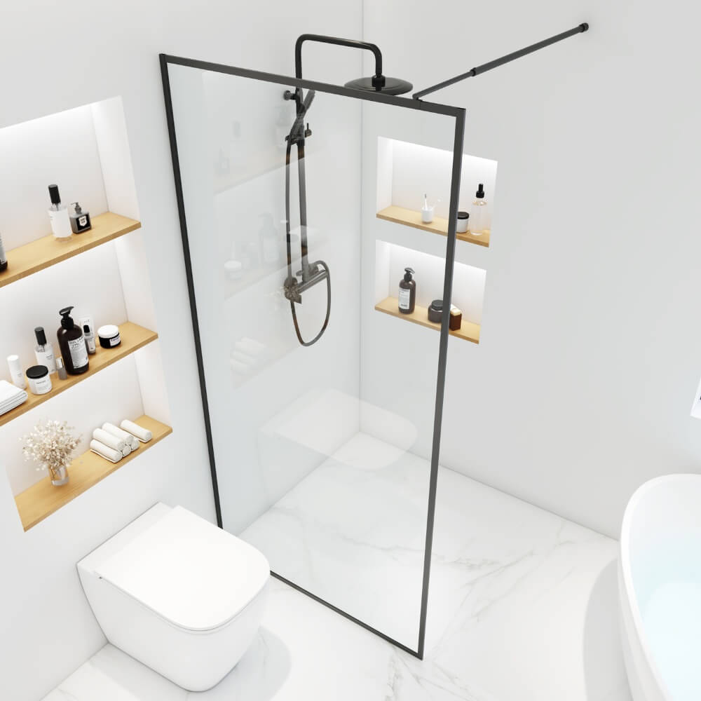 Home Deluxe 4058166256386 Duschabtrennung – Bild 5