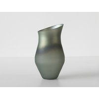 Vase Curvia B18 x T11 x H41 cm Glas Aurora Mundgeblasen