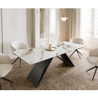DELIFE Edge Esstisch Keramik Ausziehbar