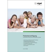sigel Vordruck-Set, Patientenverfügung, DIN A4, 8 Blatt