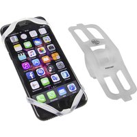 FISCHER Fahrrad-Smartphonehalter Silikon, weiß – Bild 2