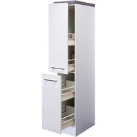 Demi-Apothekerschrank Neo Weiß 30cm