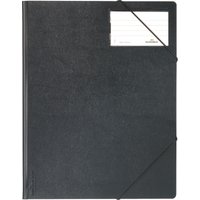 DURABLE Eckspanner Premium, DIN A4, Hartfolie, schwarz