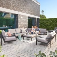 Gartenlounge Aluminium RIO XXL - Anthrazit – Bild 2