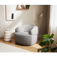 DELIFE Nova Loungesessel Silbergrau – Bild 2