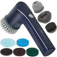 CLATRONIC Elektrische Reinigungsbürste ERB 3815, blau / grau