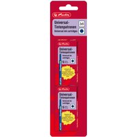 herlitz Großraum-Tintenpatronen, königsblau, löschbar – Bild 2