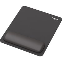 Fellowes Handgelenkauflage mit Maus Pad Breyta, schwarz – Bild 2