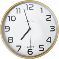 UNiLUX Wanduhr/Quarzuhr, BALTIC, Durchmesser: 300 mm, braun
