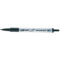 PILOT Permanent-Marker, Marker Twin, CD/DVD, schwarz – Bild 2