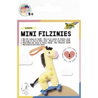 folia Mini Filz-Nähset, Filzinies, 13-teilig, Giraffe – Bild 2