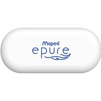 Maped Kunststoff-Radierer Epure, oval, weiß, 20er Display – Bild 2