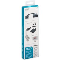 DIGITUS VGA - HDMI Audio Konverter, schwarz – Bild 2