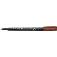 STAEDTLER Lumocolor Permanent-Marker 318F, braun