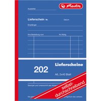 herlitz Formularbuch, Liefer-/Empfangsschein 201, DIN A5