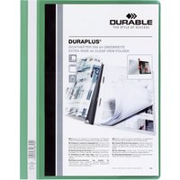 DURABLE Schnellhefter DURAPLUS, DIN A4, grün, überbreit – Bild 2