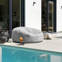 Home Deluxe 4058166426994 Sitzsack Hellgrau – Bild 2