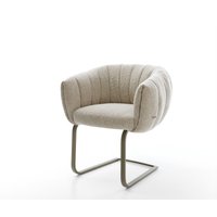 DELIFE Jada-Flex Freischwinger Beige – Bild 2
