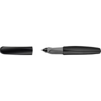 Pelikan Twist Tintenroller Black, schwarz/grau