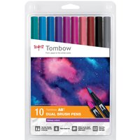 Tombow Doppelfasermaler, DUAL BRUSH PEN ABT, 10er Galaxy