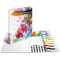 HERMA Eckspannermappe, Farben, aus Karton, DIN A3 – Bild 2