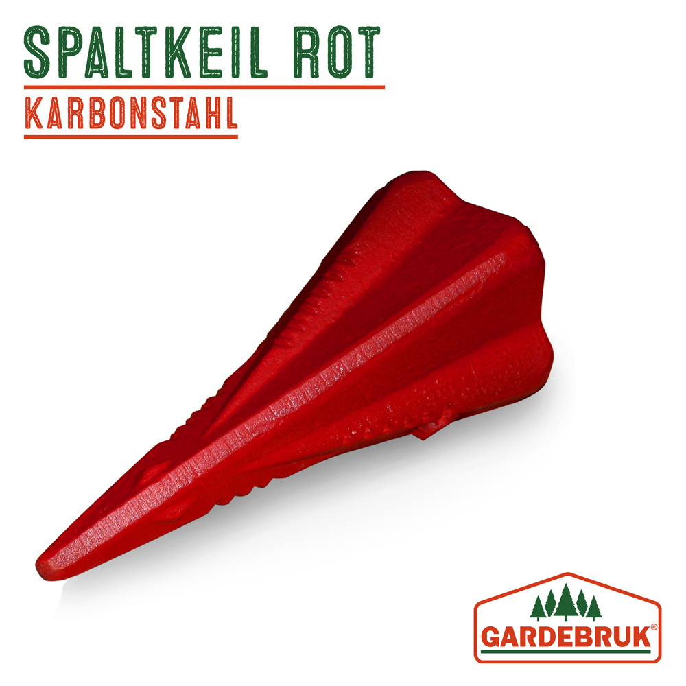Deuba Spaltkeil 3er-Set Rot Karbonstahl – Bild 3