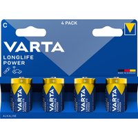 VARTA Alkaline Batterie Longlife Power, Baby (C), 4er – Bild 2