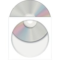 HERMA CD-/DVD-Papiertaschen, mit Fenster, weiß – Bild 2