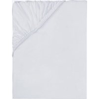 NKD 5229535 Jersey-Spannbetttuch Weiß