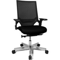 Topstar Bürodrehstuhl, T300, schwarz / schwarz – Bild 2