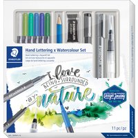 STAEDTLER Aquarell- & Handlettering-Set Watercolor – Bild 2