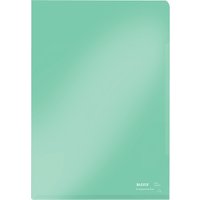 LEITZ Sichthülle Super Premium, A4, PVC, grün, 0,15 mm