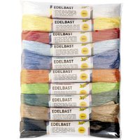 folia Edelbast, 40 mm x 30 m, farbig sortiert – Bild 2