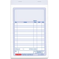 herlitz Formularbuch, Kassenblock, DIN A6, 2 x 50 Blatt