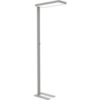MAUL LED-Stehleuchte MAULjura, dimmbar, silber