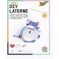 folia Laternen-Bastelset SPACE SAFARI, metallic-irisierend – Bild 2