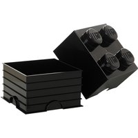 LEGO Aufbewahrungsstein STORAGE BRICK 4, 5,7 Liter, schwarz