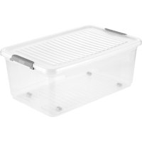 keeeper Aufbewahrungsbox, leo, 37 Liter, transparent